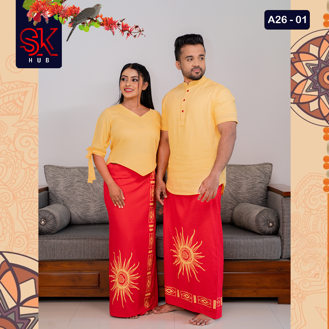 2026 SK HUB Avurudu Sarong & Lungi Collection - A26-001 - Image 2