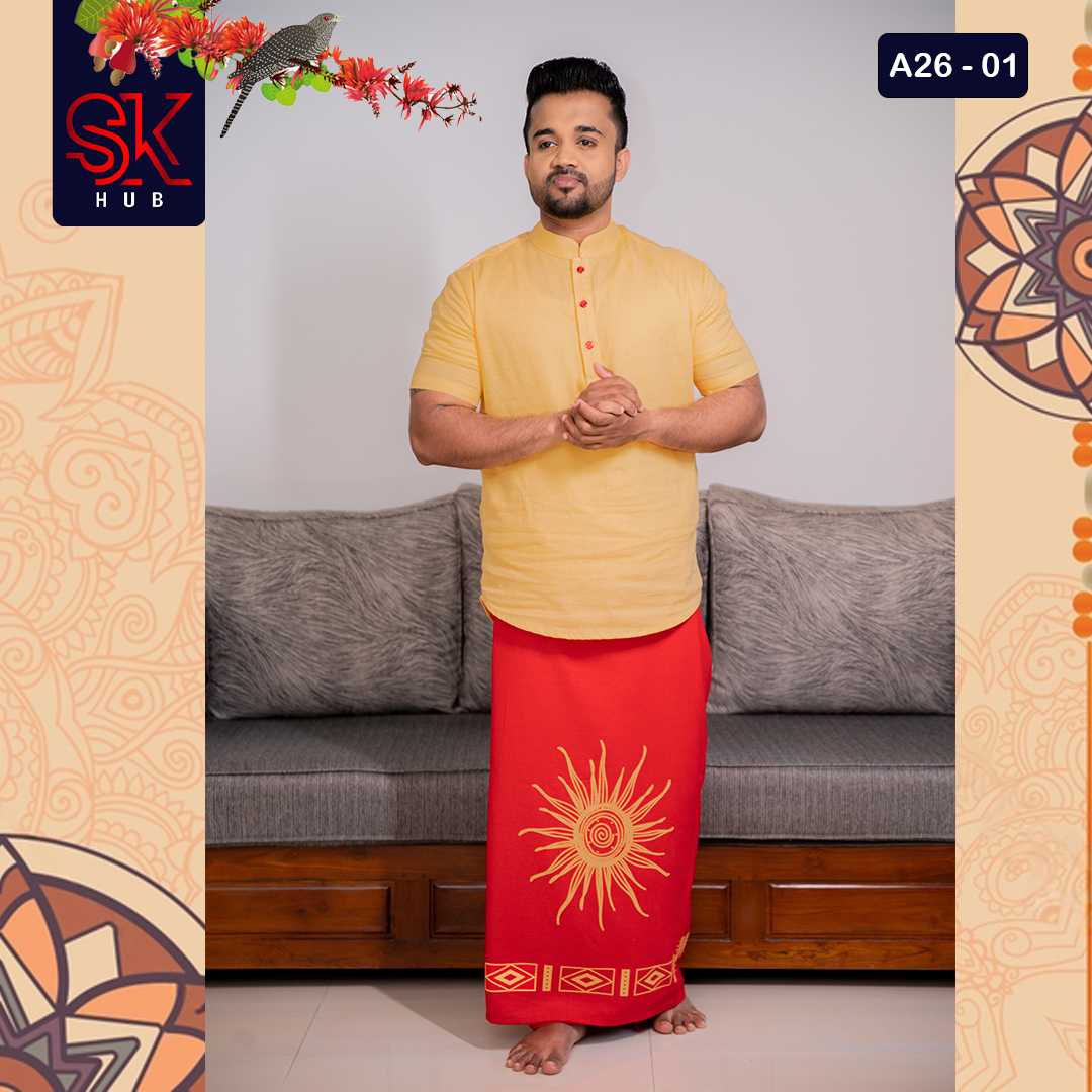 2026 SK HUB Avurudu Sarong & Lungi Collection - A26-001 - Image 3