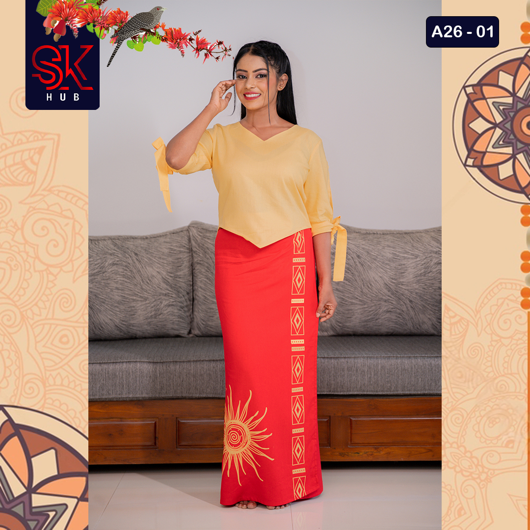 2026 SK HUB Avurudu Sarong & Lungi Collection - A26-001 - Image 4