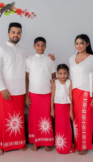 2026 SK HUB Avurudu Sarong & Lungi Collection -  A26-002